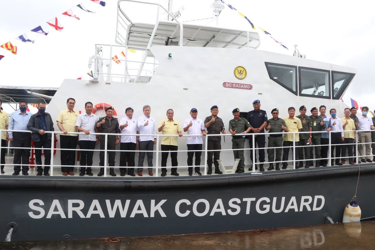 Sarawak Coastguard Terima Tiga Vesel Ronda Laju Tiga Unit Lagi Diterima Januari 2023 Ukas