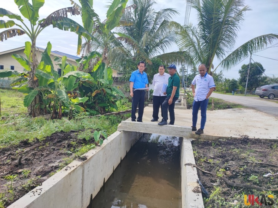 Projek Naik Taraf Sistem Perparitan Konkrit Di Tudan Siap Lebih Awal – UKAS